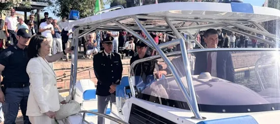 Peschiera del Garda: Inaugurata la Nuova Imbarcazione per la Squadra Acque Interne