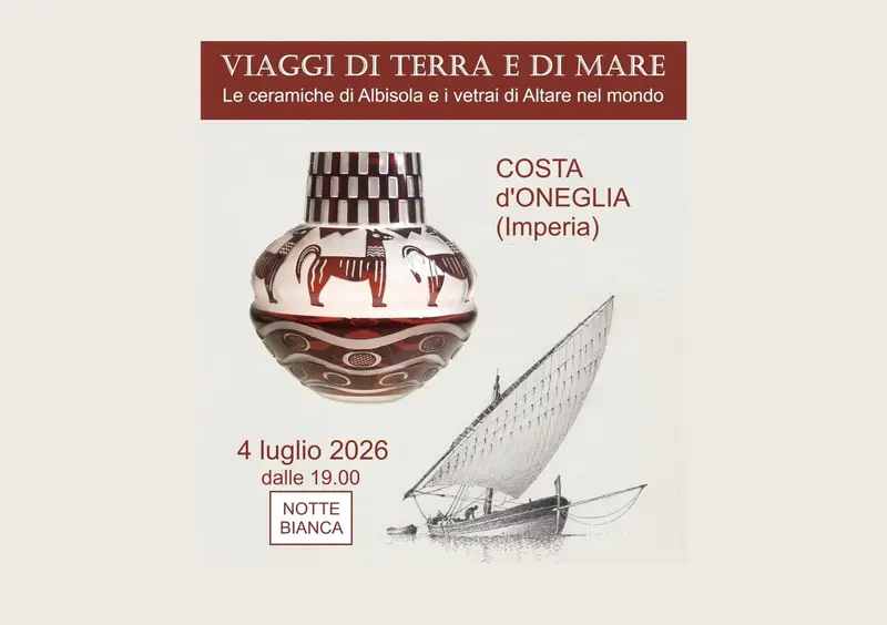 Albisola e Altare Partecipano alla Notte Bianca di Costa d’Oneglia con Mostra Fotografica
