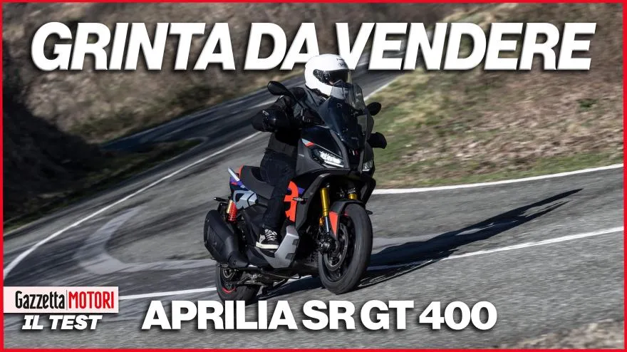 Aprilia SR GT 400: Il Nuovo Scooter Sportivo GT di Piaggio