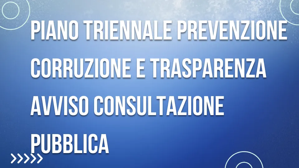 SFIRS S.p.A.: Aperta la Consultazione Pubblica sul Piano Triennale Anticorruzione