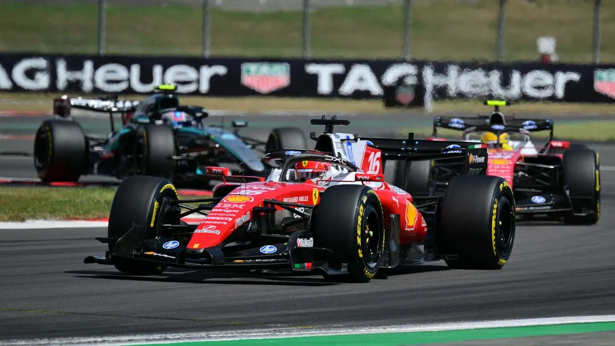 Leclerc Vince il GP d'Inghilterra!