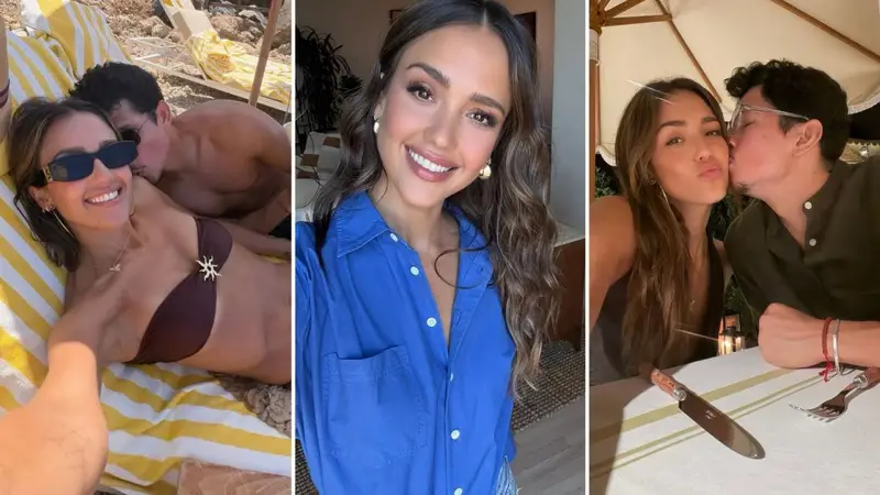 Jessica Alba in Vacanza Romantica all'Argentario con Danny Ramirez