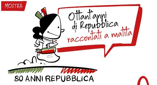 80 Anni di Repubblica: Mostra Illustrata di Lele Corvi