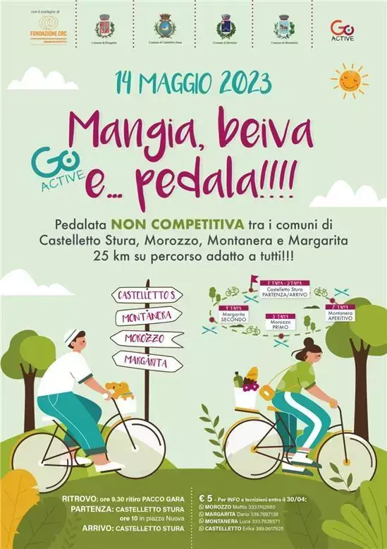 RADUNO CICLOTURISTICO: MANGIA, BEIVA...E PEDALA!!!