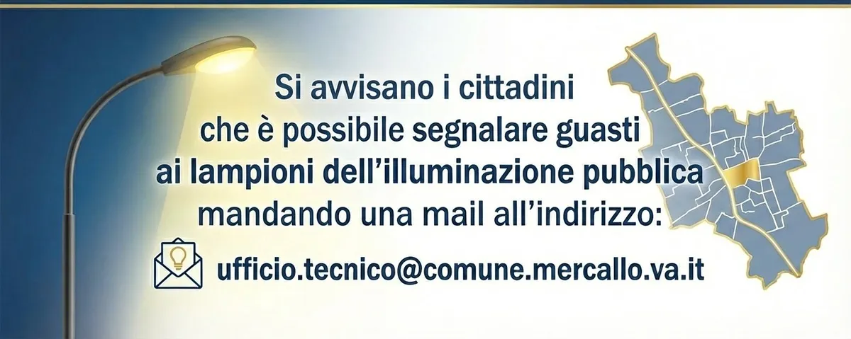 Segnalazione Guasti Illuminazione Pubblica: Nuovo Servizio