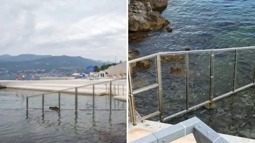 Fiume: Deputato Rompe Cancello Spiaggia Hilton, Ministero dà ragione all'Hotel