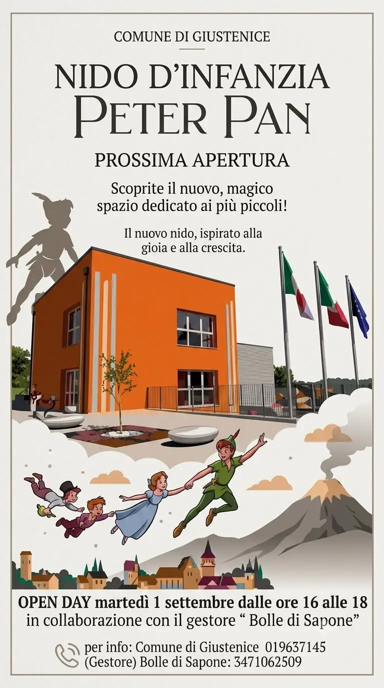 ASILO NIDO – Convenzione con i Comuni di Pietra Ligure e Giustenice (riserva posti per residenti borgesi)