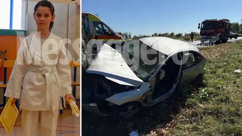 Tragedia sulla Pontebbana: Morta a 11 anni Noemi Schiavo in un Incidente