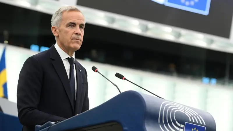 Carney al Parlamento Europeo: Sottolinea Valori Comuni e Risposta di Trump