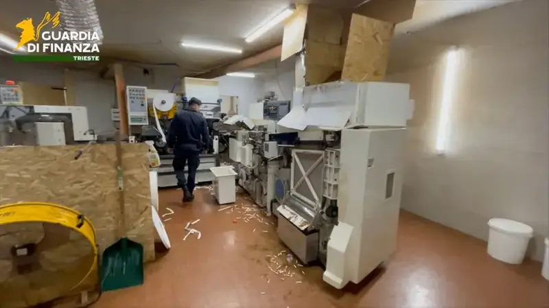 Fabbrica di Sigarette Clandestine a Gonars: Accordo tra Kraljevic e Procura