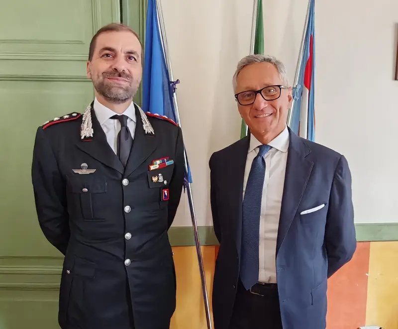 Il Sindaco Olivero ha incontrato il nuovo comandante provinciale dei Carabinieri