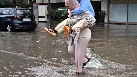 Grado sotto assestamento: allagamenti e disagi per il forte temporale