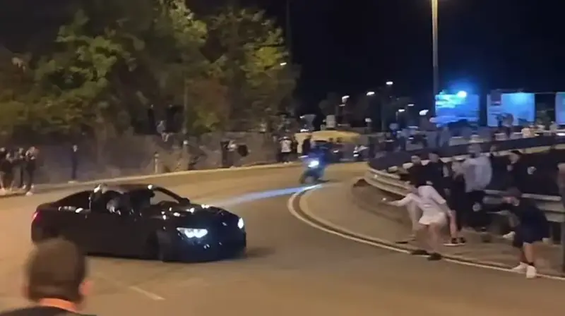 Fiume: Car Meet Non Autorizzato con 300 Auto e Gare Clanstadine