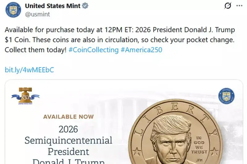 Moneta da un Dollaro con Trump: Un Caso Senza Precedenti