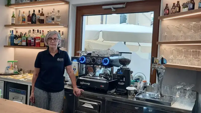 Volontaria di Illegio apre un Bar per i Visitatori della Mostra