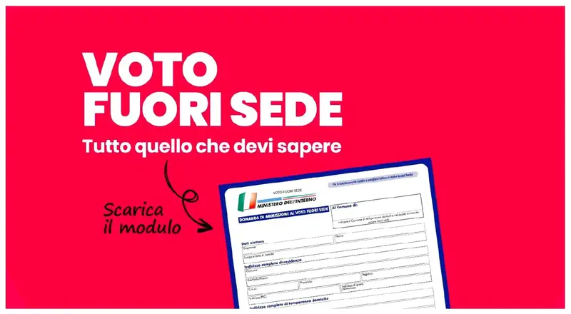 AVVISO - Istituzione dell’elenco comunale degli elettori fuori sede.
