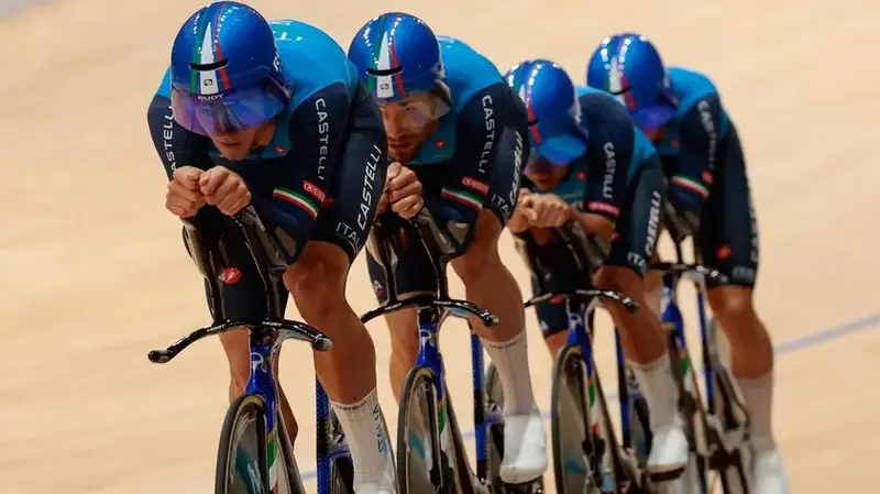 Ciclismo: L'Italia in Finale ai Mondiali di Inseguimento a Squadre