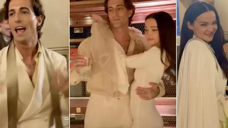Damiano David e Dove Cameron si sposano: festeggiamenti a San Miniato
