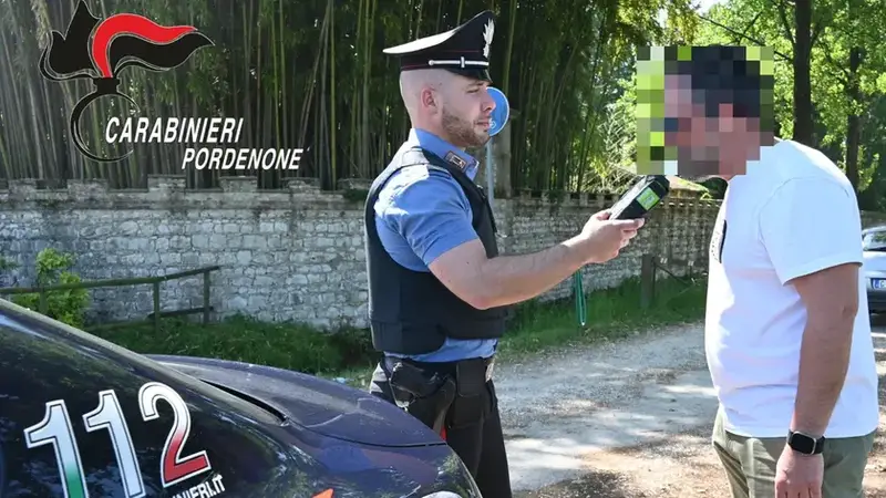 Pordenone: Aumentano i casi di guida sotto l'effetto di alcol e stupefacenti, 17 patenti ritirate in due mesi