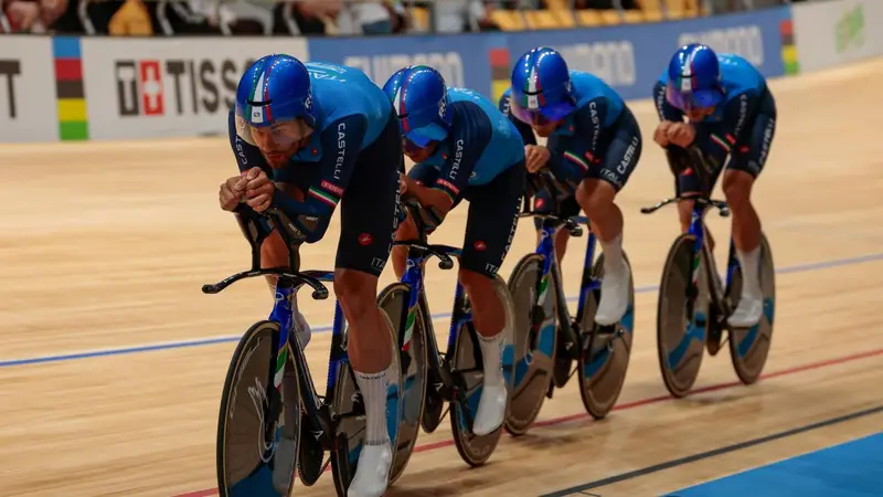 Ganna e il Quartetto Maschile Mirano alla Vittoria ai Mondiali
