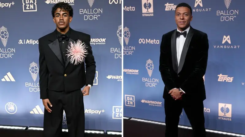 Pallone d'Oro: Mbappé, Yamal e Kane in lizza, Messi fuori da Londra