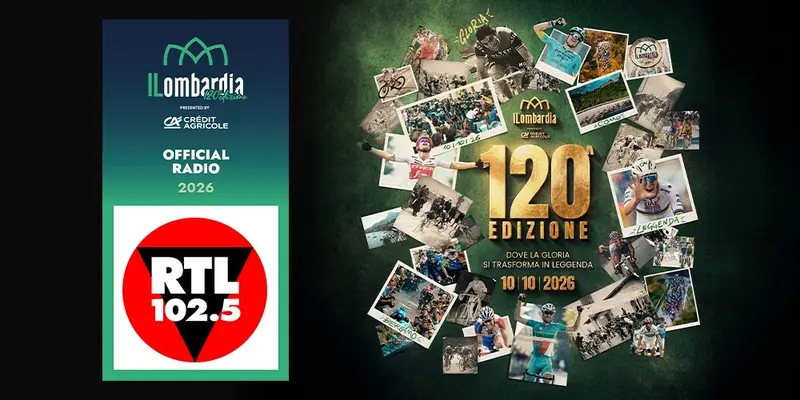 RTL 102.5 Radio Ufficiale de Il Lombardia: Un’Edizione Cento Anni