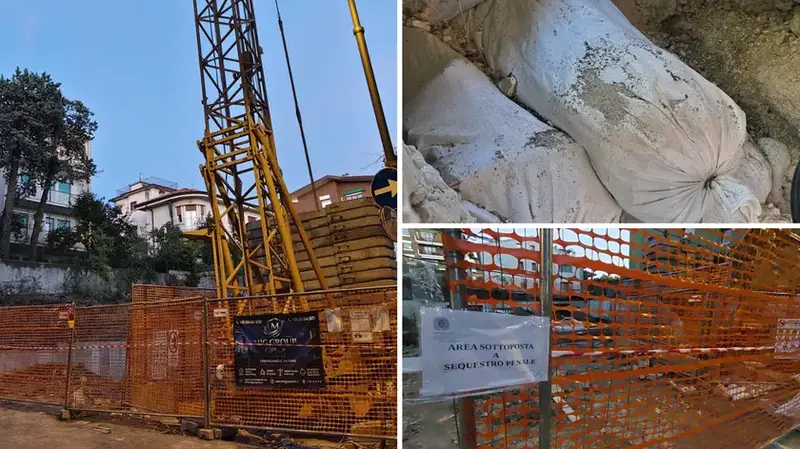 Cantiere in via Tedeschi Sequestrato per Illecito Smaltimento Rifiuti