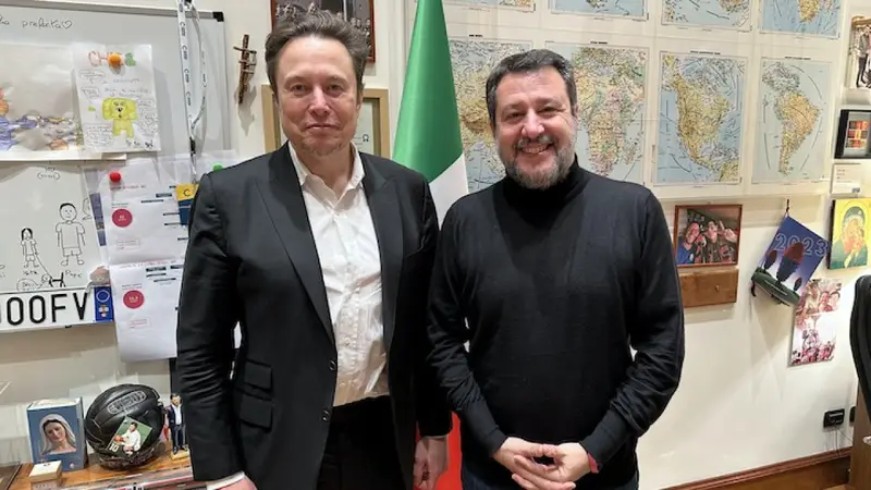 Salvini e Musk Convertono su Tesla: Proposta di Sistema di Guida Assistita alla Ue