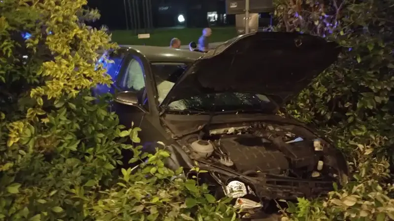 Udine: Incidente in Viale Tricesimo - Ferito il Conducente