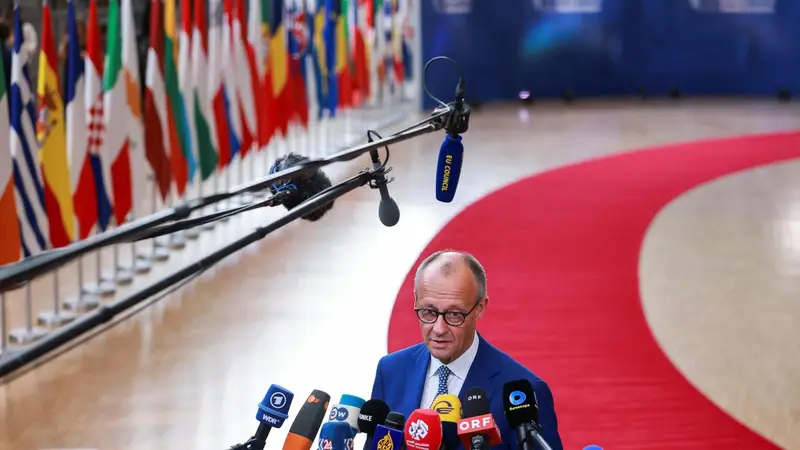 Merz Sfida il Bilancio UE: Riduzioni e Priorità Competitività e Difesa